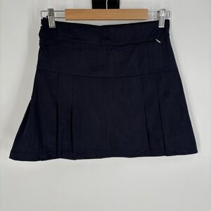 Daily‎ Sports Pescara Skort Womens 2 Navy Pull On Golf Athletic Pleated Stretch